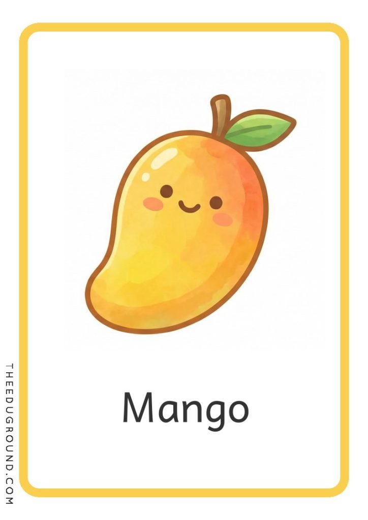 Download Fruit Flashcards
