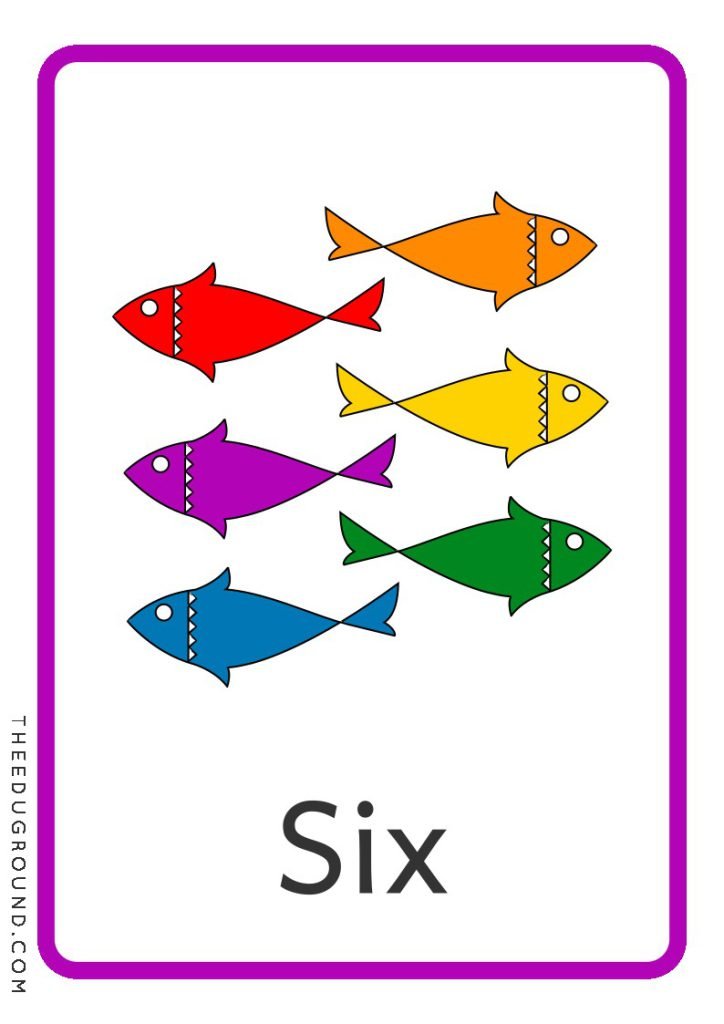 Number Flashcards for Preschool