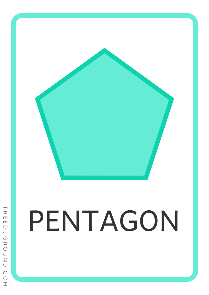 Pentagon Shape Flashcards