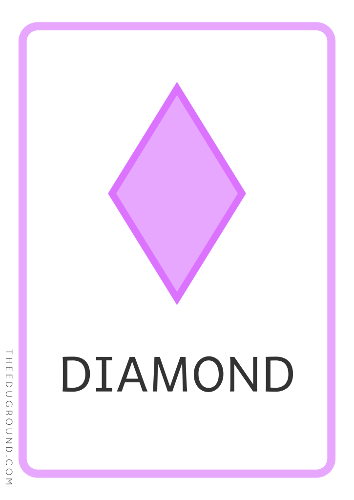 Diamond Shape Flashcards