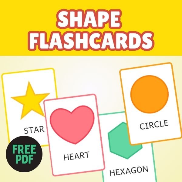 Printable Shape Flashcards PDF Free Download
